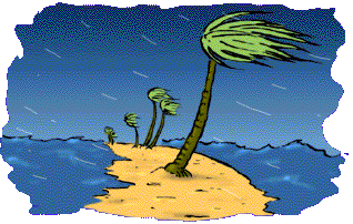 Sturm Animation - Symbolbild für starken Wind
